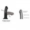 Strap-On-Me Semi-Realistische Dildo met zuignap - paars - maat S