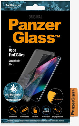 PanzerGlass 7076 - Screenprotector - Edge to Edge - Zwart