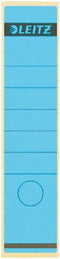 Rugetiket leitz 62x285mm zelfkl blauw