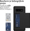 imoshion Hoesje Geschikt voor Samsung Galaxy S10 Plus Hoesje - Ruimte voor 2 pasjes - imoshion Backcover met pasjeshouder - Zwart