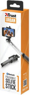 Trust 21035 - Selfiestick - Opvouwbaar met Bluetooth sluiterknop - Zilver
