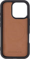 NorthLife Geschikt voor iPhone 16 Pro - Leren Afneembare 2-in-1 bookcase telefoonhoes - Cognac