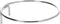 RVS champagnekoeler/ijsemmer met houder voor aanrecht of tafel - 3 liter - 22 x 22 cm