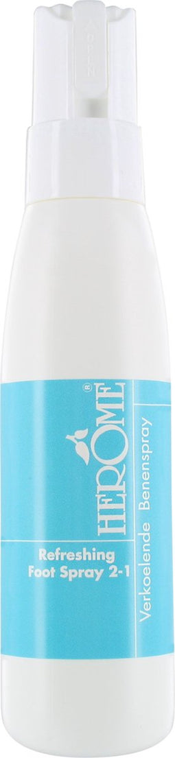 Herome Foot Care Voetspray - Refreshing Foot Spray - Stimuleert de Doorbloeding - Verlicht Vermoeidheid - 125ml.