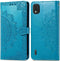 iMoshion Hoesje Geschikt voor Nokia C2 2nd Edition Hoesje Met Pasjeshouder - iMoshion Mandala Bookcase - Turquoise