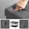 Songmics Kruk - Opvouwbare Kruk Met Opbergruimte - 38 x 40 x 38 cm - Grijs