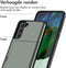 iMoshion Hoesje Geschikt voor Samsung Galaxy S21 FE Hoesje - Ruimte voor 2 pasjes - iMoshion Backcover met pasjeshouder - Donkergroen
