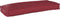 vidaXL - Ligbedkussen - Wijndruif - Rood - 100x40x8 - cm - Oxford - Stof