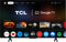 TCL 43P71K - Ultra HD TV - QLED Dolby Atmos Google TV - Zwart