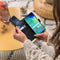 iMoshion Hoesje Geschikt voor Sony Xperia XZ3 Hoesje Met Pasjeshouder - iMoshion Klavertje Bloemen Bookcase - Zwart