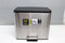 EKO - Essential 2 Recycler pedaalemmer 15+15 ltr, EKO - Stainless steel Polypropylene - mat RVS