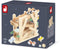 Janod Sweet Cocoon - Houten Mierenloper - 4 Rollende Mieren - Bel Bij Finish - Educatief Speelgoed
