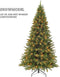 Triumph Tree Forest Frosted Pine - Kunstkerstboom 155 cm hoog - Met energiezuinige LED lampjes