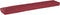 vidaXL - Ligbedkussen - Wijnrood - 200x40x8 - cm - Oxford - Stof