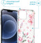 iMoshion Hoesje Geschikt voor iPhone 13 Pro Hoesje Met Koord - iMoshion Design Hoesje met Koord - Roze / Blossom Watercolor