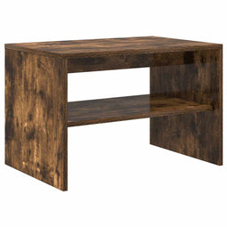 vidaXL - Tv-meubel - 60x40x40 - cm - bewerkt - hout - gerookt - eikenkleurig