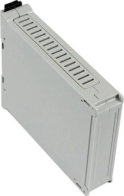 Hammond Electronics DIN-rail-behuizing 90 x 23 x 118 Polycarbonaat Lichtgrijs 1 stuk(s)