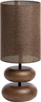 Light & Living Tafellamp Danialo - Bruin - Ø22cm - Modern