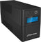 PowerWalker VI 850SE - Line-Interactive UPS - 850VA 480W LCD Display - 290 x 100 x 143 mm