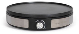 LIVOO DOP247 - Omkeerbare crêpemaker 1500W - Ø33 of 7 x Ø10 cm - Zwart/Zilver