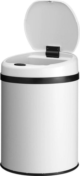 Automatische Prullenbak - Sensorprullenbak - 30 Liter - Wit - Rond