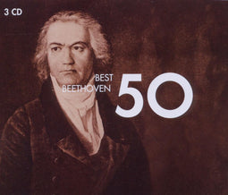 Various Artists - 50 Best Beethoven - CD Boxset - 224:32 speelduur (3 stuks)