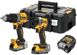 DeWalt DCK2050E2T-QW - Comboset 18V - Accuklopboormachine DCD805 + Slagschroever DCF850 (1 set)