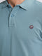 Petrol Industries - Heren Klassieke Polo Dolphin - Blauw - Maat XL