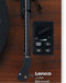 Lenco LS-600WA - Platenspeler - Bluetooth 5.0 met Speakers - Donkere walnoot (2 stuks)