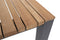 Taste 4SO - Ridge eettafel antraciet 220x95 teak