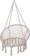 Hangstoel Katoen - Beige/Wit - Ø80CM