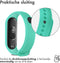 iMoshion Bandje Geschikt voor Xiaomi Mi Band 7 - iMoshion Siliconen band inkliksysteem ronde sluiting - Mintgroen