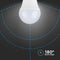 V-TAC VT-1879N-N E27 LED Wit Lampen - Golf - IP20 - 4.5W - 470 Lumen - 6500K