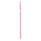 Bezemsteel 2,3 x 130 x 2,3 cm Roze Metaal (12 Stuks)