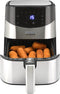 Bourgini Health Fryer Plus 4.0L - Heteluchtfriteuse - Digitaal display met touch control - RVS