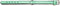 Hondenhalsband Gloria Gestoffeerd Groen (55 cm) (55 x 2,5 cm)