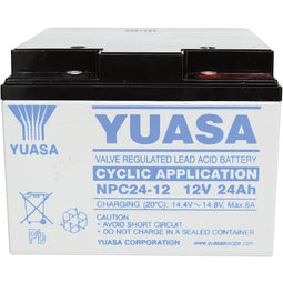 Yuasa loodaccu NPC 12V 24Ah