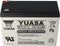 Yuasa loodzuuraccu REC10-12 met 12 volt en 10 Ah, 6,3 mm Faston-stekkercontacten
