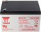 YUASA NP12-12 accukabel PB 12 volt 12000 mAh