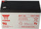 YUASA NP7-12L accukabel PB 12 volt 7000 mAh met 6,3 mm contacten