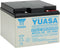 Yuasa NPC24-12I loodbatterij cyclusbestendig 12 volt, 24Ah