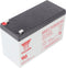 Yuasa NPW45-12 lood-PB-batterij 12 volt, 8500 mAh met Faston-contacten van 6,3 mm