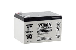 Yuasa REC14-12 12V 14Ah Yuasa Cyclic VRLA battery, low self-discharge, optimized for cyclic applicat