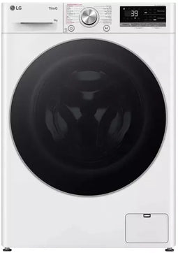 LG GC3R709S1 - Wasmachine - Laadvermogen 9kg - Energieklasse A - Energieverbruik 44kWh per 100 cycli - Waterconsumptie 50L per cyclus