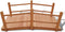 vidaXL - Tuinbrug - 140x60x56 - cm