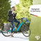 RADGEIST 3in1 - Fietstas voor bagagedrager - Waterdicht met laptopvak tot 16 inch - 25 liter