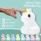 Sleepy Friends Eenhoorn Nachtlampje - USB Oplaadbaar - Dimbaar - 8 Kleuren