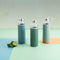 Quid Quidate - Waterfles 600 ml - Glas - Blauw (12 Stuks)