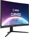 MSI Optix G24C4 E2 - Gaming Monitor - 180Hz 1ms FreeSync - Zwart