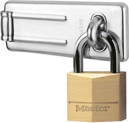 MasterLock 140703EURD - Overvalslot + Hangslot - 89 mm grendel - Zilver